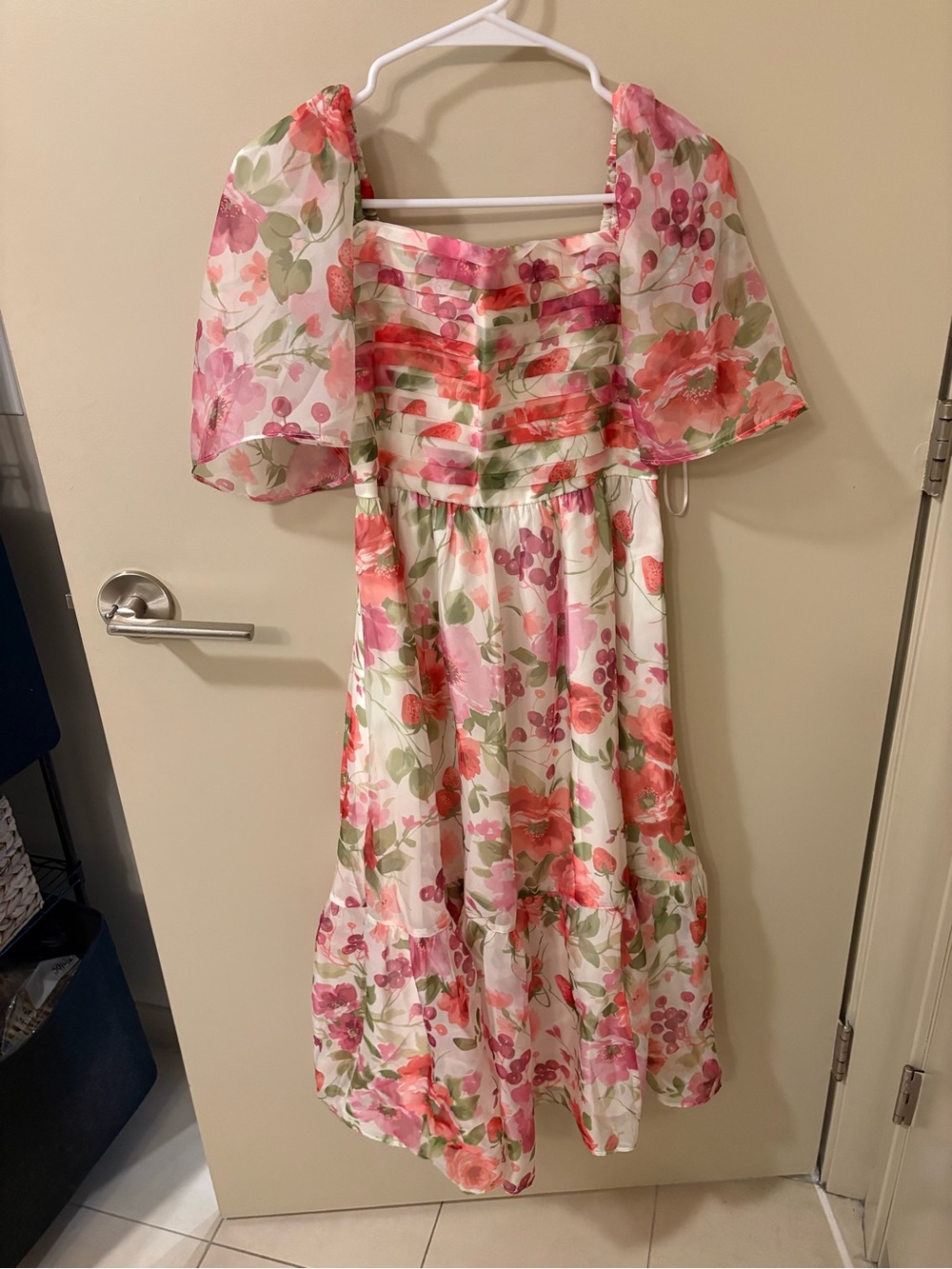 Women's The A&F Emerson Angel Sleeve
Midi Dress
